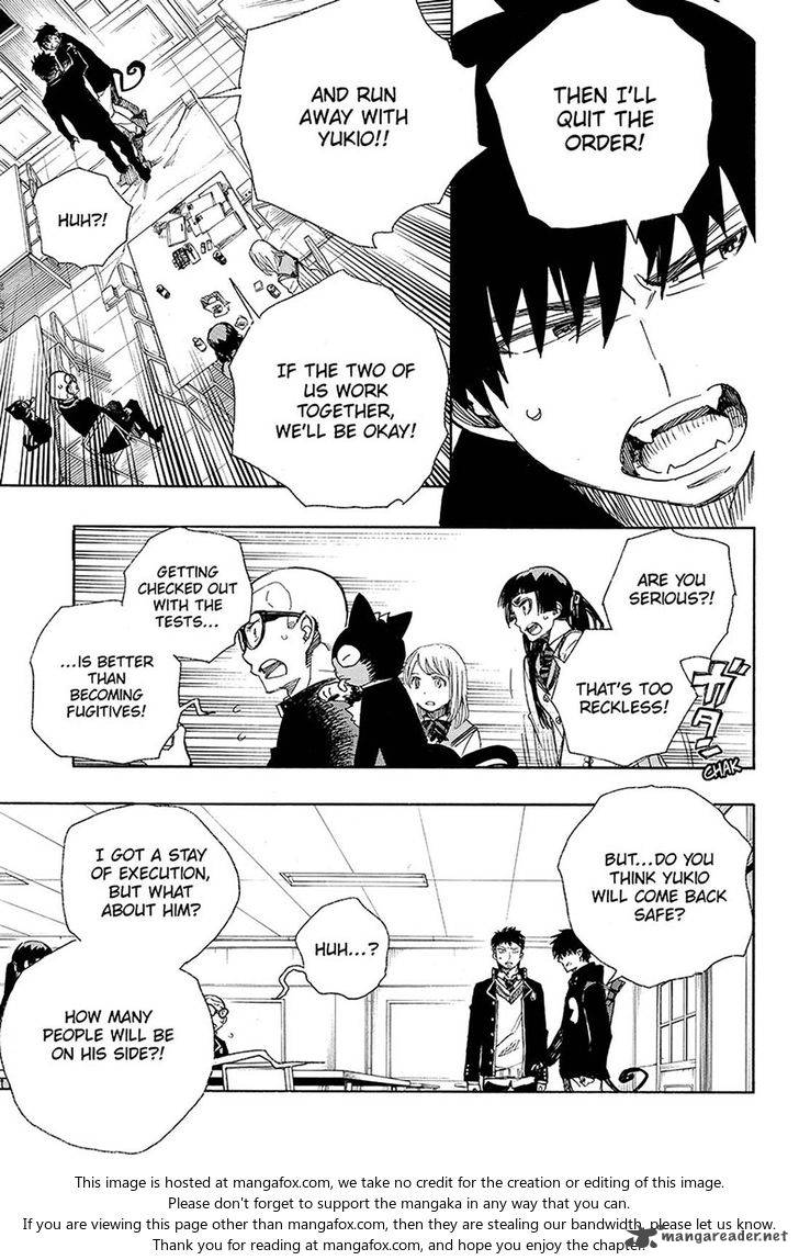 Ao no Exorcist Chapter 95 26